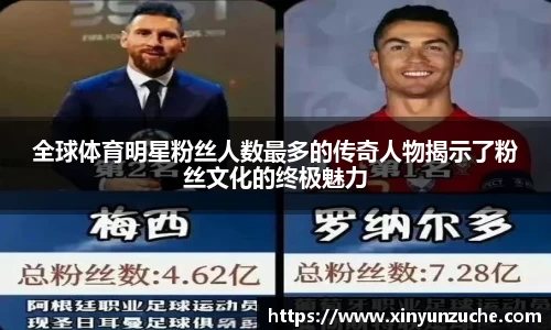 全球体育明星粉丝人数最多的传奇人物揭示了粉丝文化的终极魅力